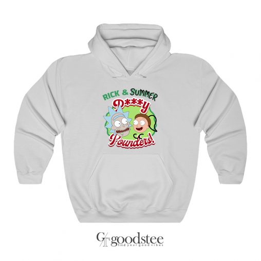 Funny Rick And Summer Pussy Pounders Hoodie