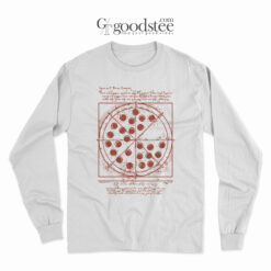 Tom Holland Divine Geometry Vitruvian Pizza Long Sleeve