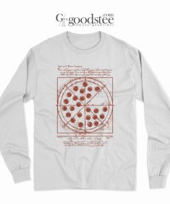 Tom Holland Divine Geometry Vitruvian Pizza Long Sleeve