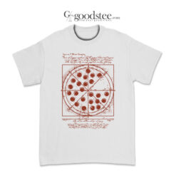 Tom Holland Divine Geometry Vitruvian Pizza T-Shirt