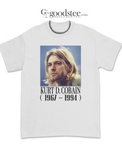 Vintage Kurt Donald Cobain Memorial Painting T-Shirt