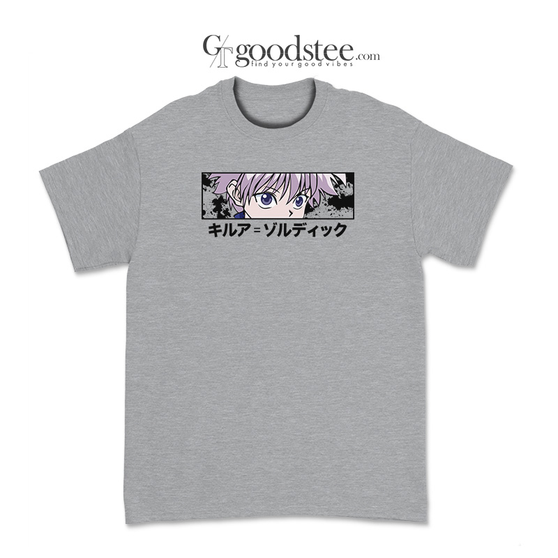 My Hero Academia Hunter x Hunter Killua Eyes T-Shirt - Goodstee.com