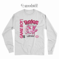 Game Boy Pokemon Special Corsola Edition Long Sleeve