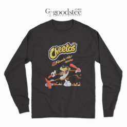 Cheetos Flamin Hot with Chester Cheetah Long Sleeve