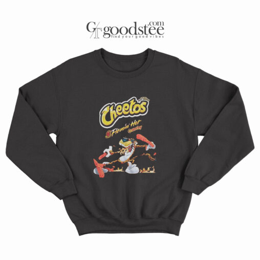 Cheetos Flamin Hot with Chester Cheetah Sweatshirt