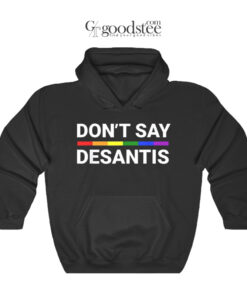 Don't Say Desantis LGBT Hoodie