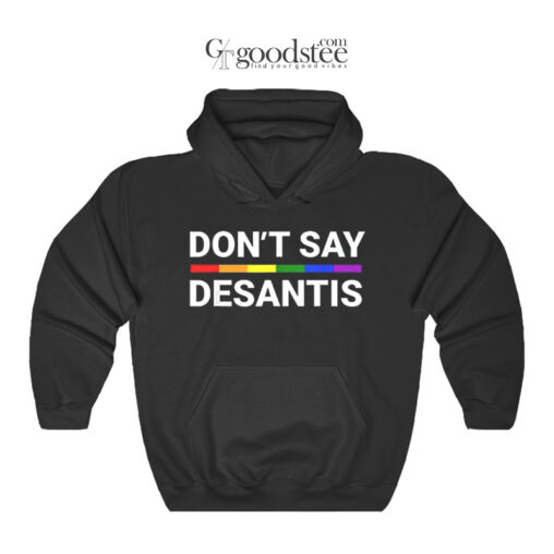 Don't Say Desantis LGBT Hoodie