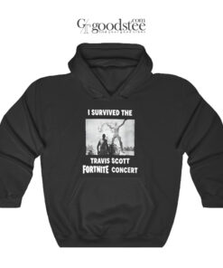 I Survived The Travis Scott Fortnite Concert 2022 Hoodie