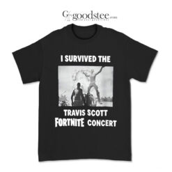 I Survived The Travis Scott Fortnite Concert 2022 T-Shirt