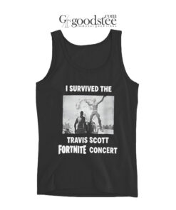 I Survived The Travis Scott Fortnite Concert 2022 Tank Top