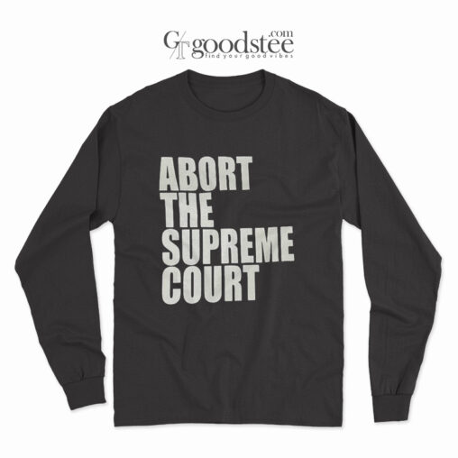 Paramore Abort The Supreme Court Long Sleeve