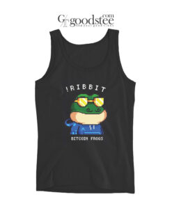 Ribbit Bitcoin Frogs Tank Top