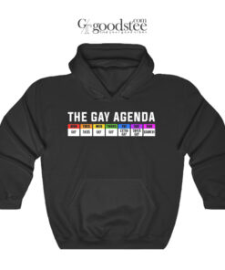 The Gay Agenda LGBT Hoodie