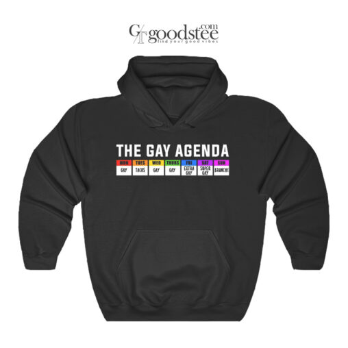 The Gay Agenda LGBT Hoodie