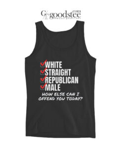 White Straight Republican Male Tank Top