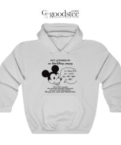 Disney I'm Mickey Mouse And I Smell Like Rotten Eggs Hoodie