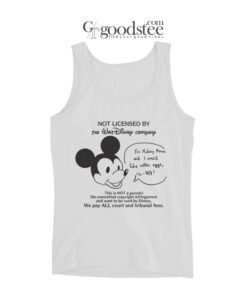 Disney I'm Mickey Mouse And I Smell Like Rotten Eggs Tank Top