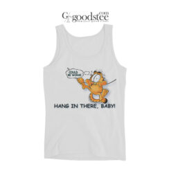 Garfield Hang In There Baby Meme Tank Top