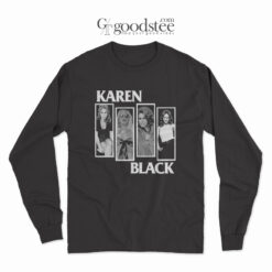 Karen Black Flag Punk Parody Long Sleeve