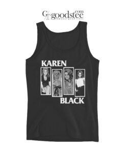 Karen Black Flag Punk Parody Tank Top