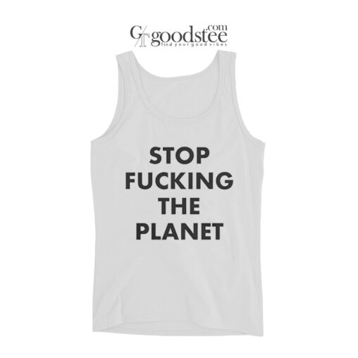 Paramore Haeyley Williams Stop Fucking The Planet Tank Top
