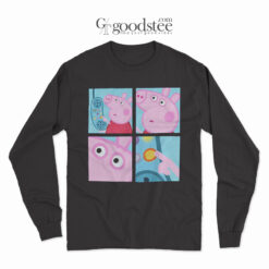 Peppa Pig Hanging Up Phone Meme Long Sleeve