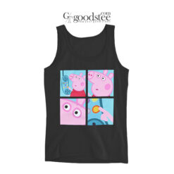 Peppa Pig Hanging Up Phone Meme Tank Top