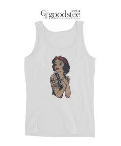 Snow White Art Punk Rock Tank Top