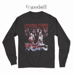 Vintage Kevin Black Wood Cannibal Corpse Long Sleeve