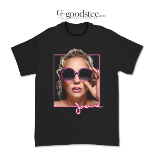 Lady Gaga Joanne Sunglasses Photo T-Shirt