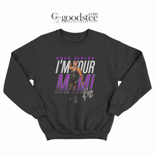 World Wrestling Entertainment Rhea Ripley I'm Your Mami Sweatshirt