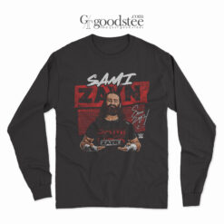 World Wrestling Entertainment Sami Zayn Pose Long Sleeve