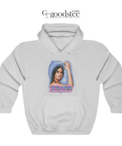 Airbrush Style Portrait Of Kacey Musgraves Truckstop Hoodie