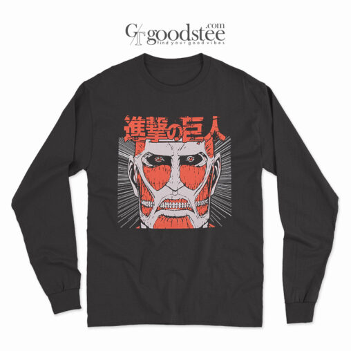 Attack On Titan Colossal Titan Long Sleeve