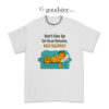 Garfield Don't Give Up On Your Dreams Keep Sleeping T-Shirt