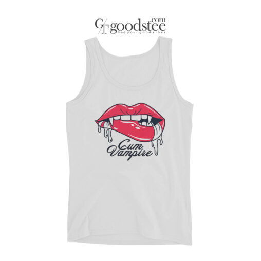 Lips Cum Vampire Tank Top