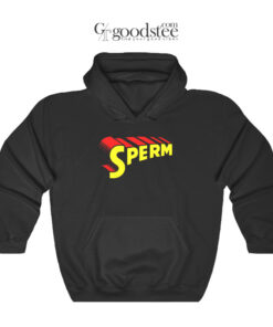 Sperm Graphic Hoodie