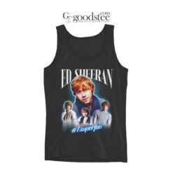 Vintage Ed Sheeran One Superfan Tank Top