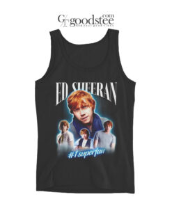 Vintage Ed Sheeran One Superfan Tank Top