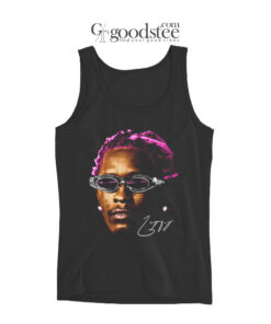 Young Thug Pink Graphic Tank Top