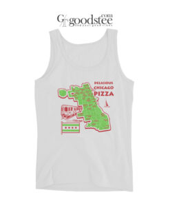 Delicious Chicago Pizza Tank Top