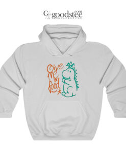 Give Me Food Dinosaurus Graffiti Hoodie