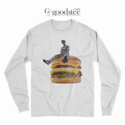 Harry Style On A Hamburger Long Sleeve