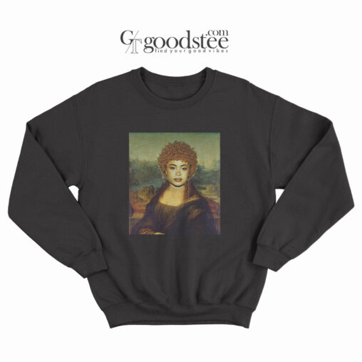 Ice Spice Mona Lisa Parody Sweatshirt