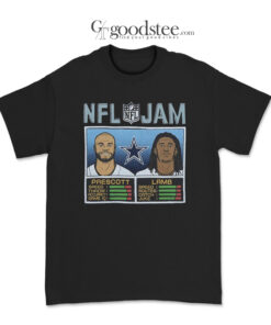 NFL Jam Cowboys Prescot And Lamb T-Shirt