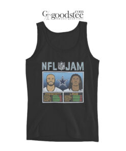 NFL Jam Cowboys Prescot And Lamb Tank Top