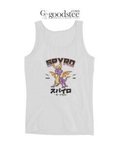 Natural Spyro The Dragom Tank Top