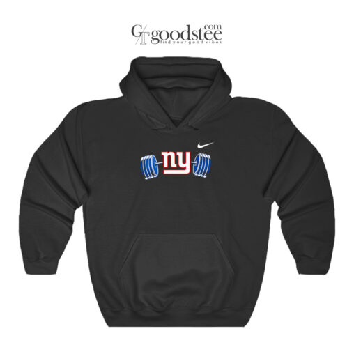 New York Giants Daniel Jones Nike Ny Barbell Hoodie