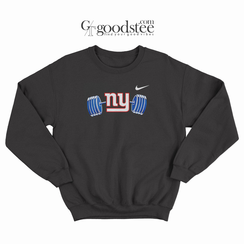 Men's New York Giants Nike Navy Classic Pullover Hoodie