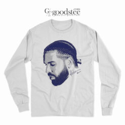 Vintage Drake Face Graphic Long Sleeve